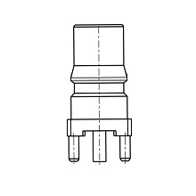Соединитель коаксиальный Rosenberger 28K104-400L5