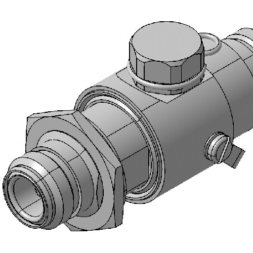 Устройство грозозащиты коаксиальное H+S 3402.17.K