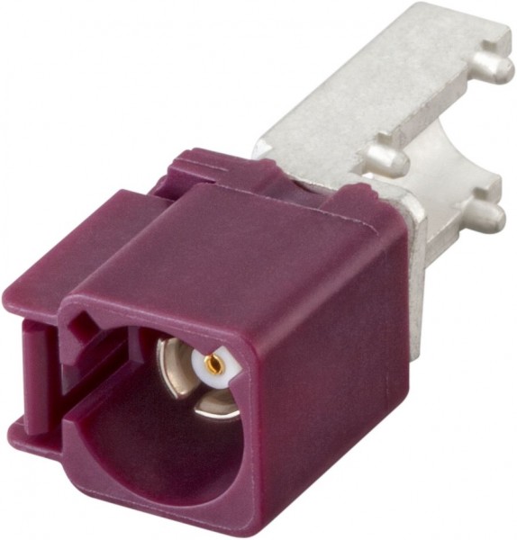 Right angle jack pcb w. housing Rosenberger 59K23C-40MA5-D
