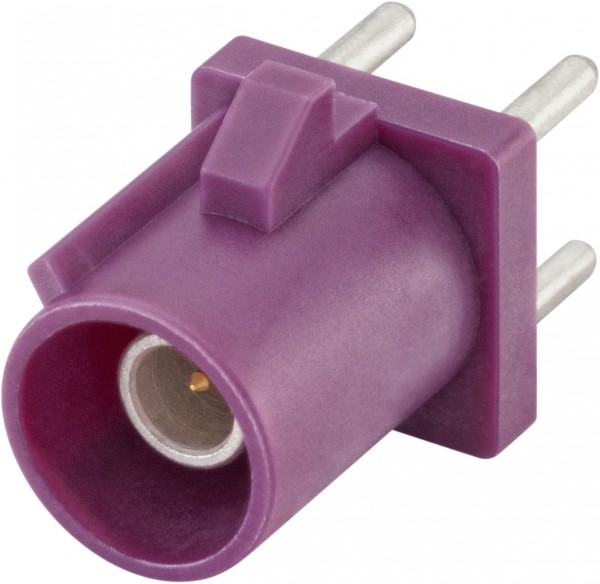 Straight plug pcb w. housing Rosenberger 59S10H-400T5-D
