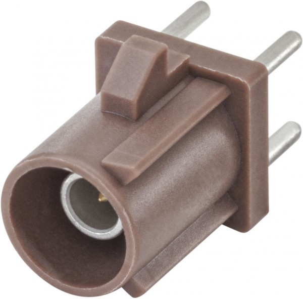 Straight plug pcb w. housing Rosenberger 59S10H-400T5-F