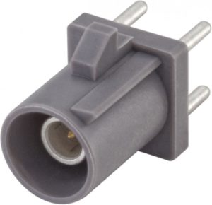 Straight plug pcb w. housing Rosenberger 59S10H-400T5-G