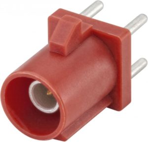 Straight plug pcb w. housing Rosenberger 59S10H-400T5-L