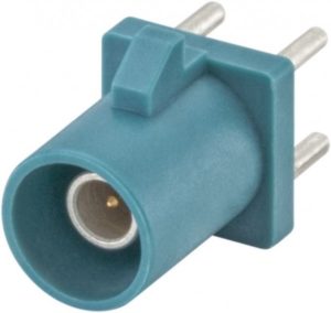 Straight plug pcb w. housing Rosenberger 59S10H-400T5-Z
