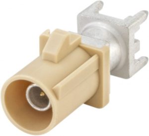 Straight plug pcb w. housing Rosenberger 59S10M-40MT5-I