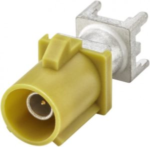 Straight plug pcb w. housing Rosenberger 59S10M-40MT5-K
