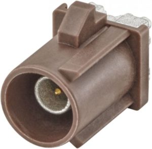 Straight plug pcb w. housing Rosenberger 59S1AC-40MT5-F