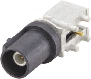 Right angle plug pcb w. housing Rosenberger 59S20K-40MT5-A