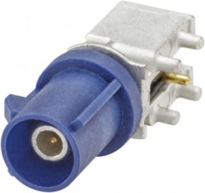 Right angle plug pcb w. housing Rosenberger 59S20K-40MT5-C