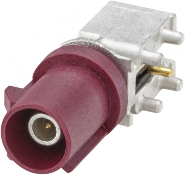 Right angle plug pcb w. housing Rosenberger 59S20K-40MT5-D