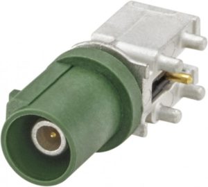 Right angle plug pcb w. housing Rosenberger 59S20K-40MT5-E