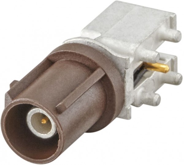 Right angle plug pcb w. housing Rosenberger 59S20K-40MT5-F
