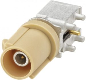 Right angle plug pcb w. housing Rosenberger 59S20K-40MT5-I