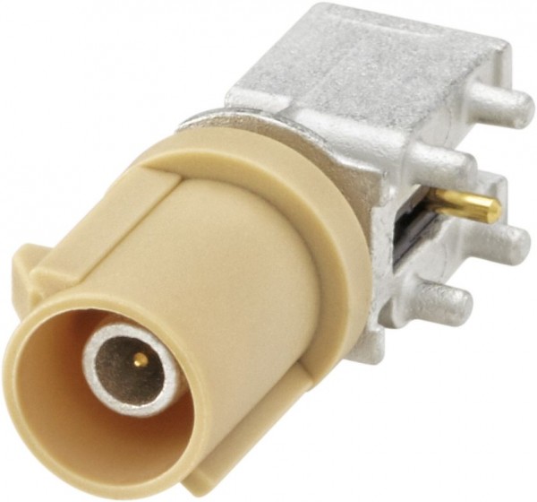 Right angle plug pcb w. housing Rosenberger 59S20K-40MT5-I