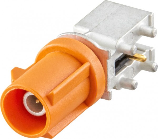 Right angle plug pcb w. housing Rosenberger 59S20K-40MT5-M
