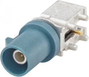 Right angle plug pcb w. housing Rosenberger 59S20K-40MT5-Z