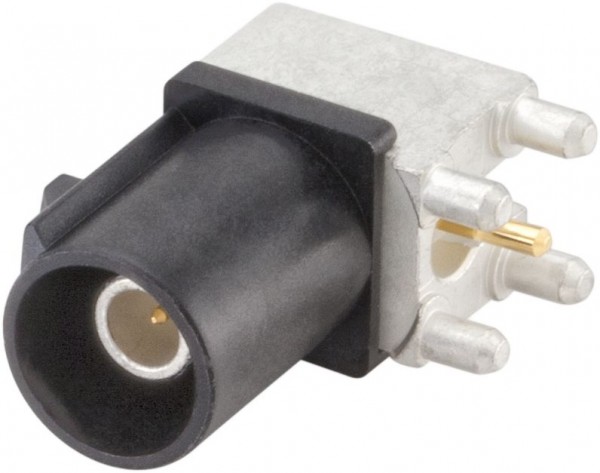 Right angle plug pcb w. housing Rosenberger 59S20X-400T5-A