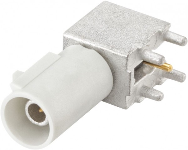 Right angle plug pcb w. housing Rosenberger 59S22B-40MT5-B