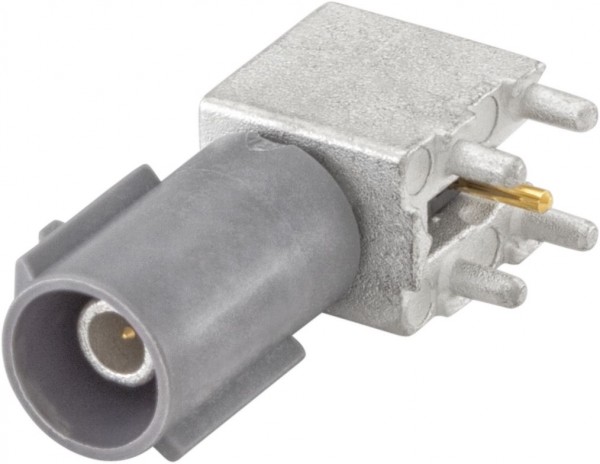 Right angle plug pcb w. housing Rosenberger 59S22B-40MT5-G