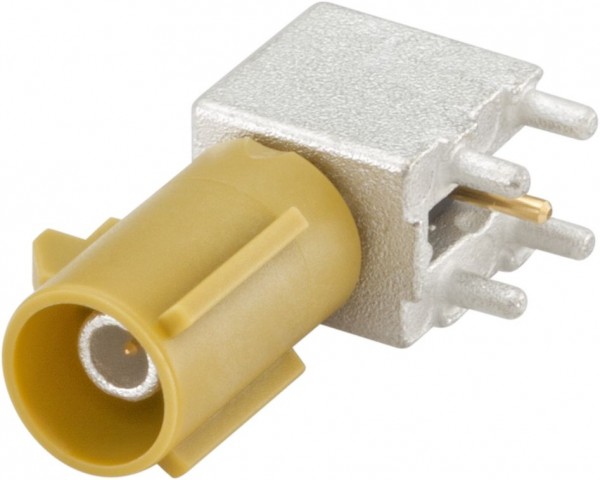 Right angle plug pcb w. housing Rosenberger 59S22B-40MT5-K