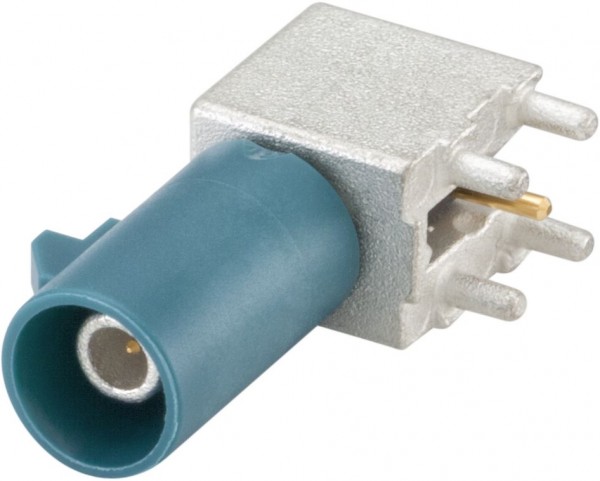 Right angle plug pcb w. housing Rosenberger 59S22B-40MT5-Z