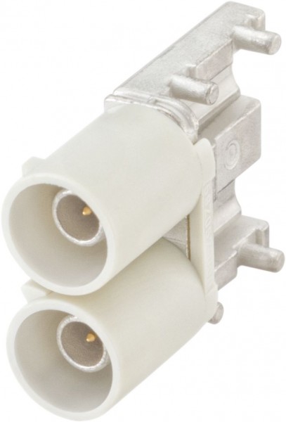 Right angle plug pcb w. housing Rosenberger 59S2DA-40MT5-B
