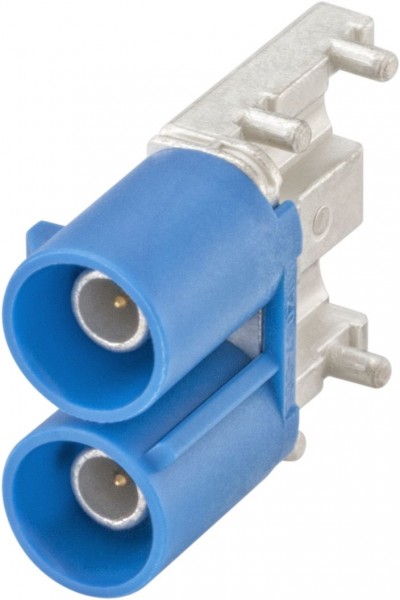 Right angle plug pcb w. housing Rosenberger 59S2DA-40MT5-C