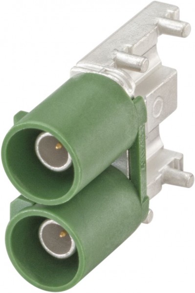 Right angle plug pcb w. housing Rosenberger 59S2DA-40MT5-E
