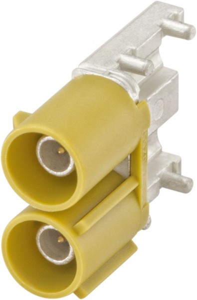 Right angle plug pcb w. housing Rosenberger 59S2DA-40MT5-K