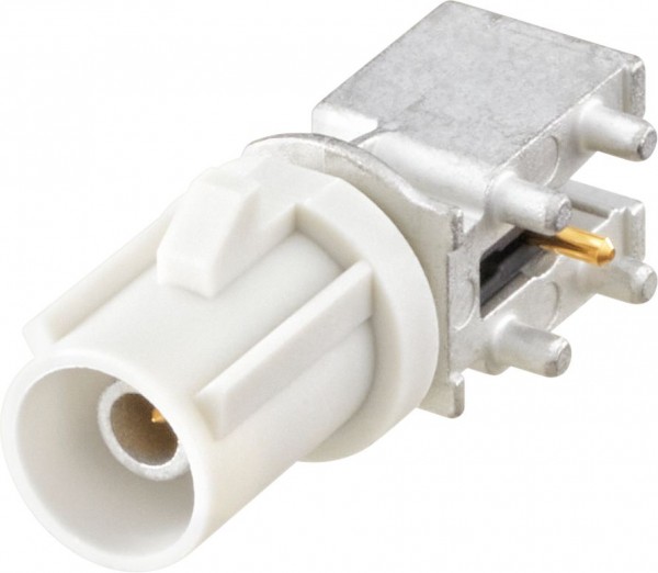 Right angle plug pcb w. housing Rosenberger 59S2LK-40MT5-Z