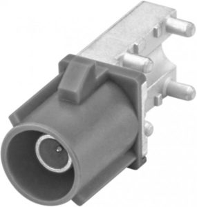Right angle plug pcb w. housing Rosenberger 59S2LQ-40MT5-Z_1