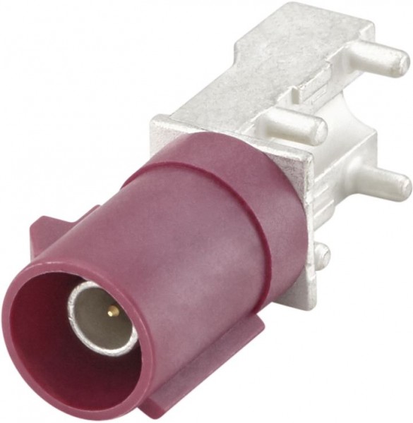 Right angle plug pcb w. housing Rosenberger 59S2PL-40MT5-D