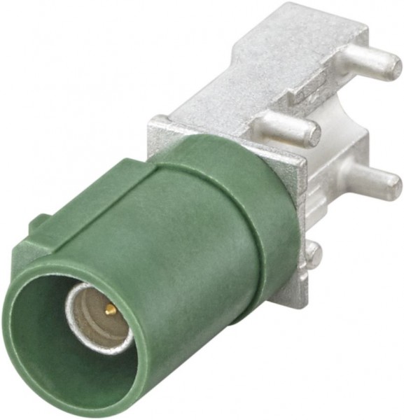 Right angle plug pcb w. housing Rosenberger 59S2PL-40MT5-E