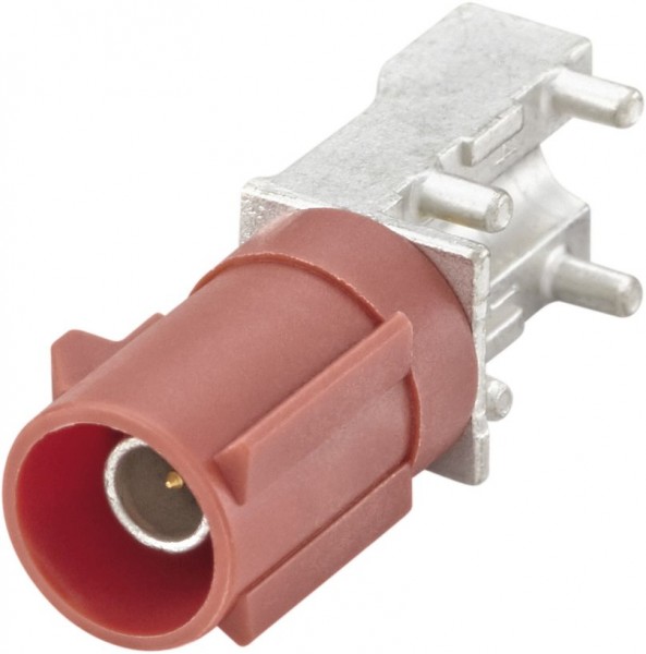 Right angle plug pcb w. housing Rosenberger 59S2PL-40MT5-L
