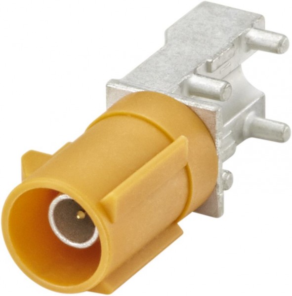 Right angle plug pcb w. housing Rosenberger 59S2PL-40MT5-M