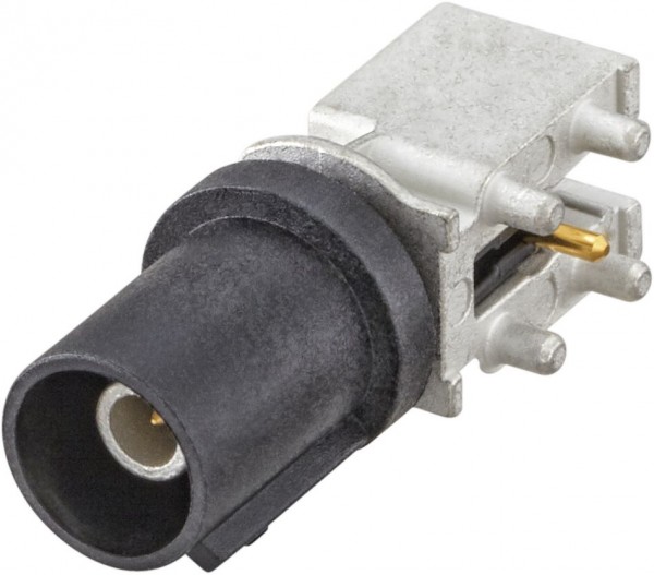 Right angle plug pcb w. housing Rosenberger 59S2RK-40MT5-A