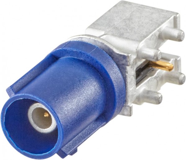 Right angle plug pcb w. housing Rosenberger 59S2RK-40MT5-C