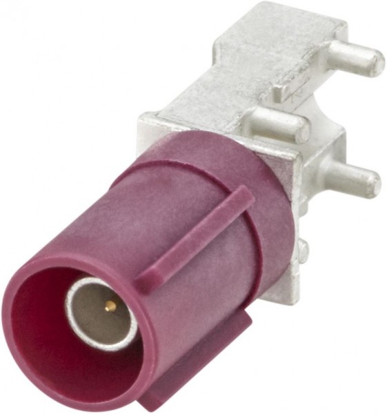 Right angle plug pcb w. housing Rosenberger 59S2RL-40MT5-D