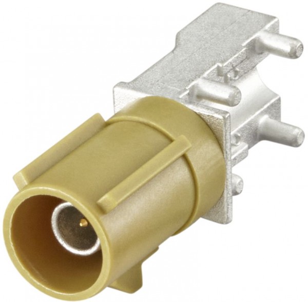 Right angle plug pcb w. housing Rosenberger 59S2RL-40MT5-K
