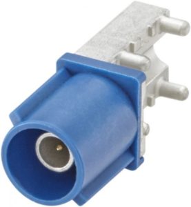 Right angle plug pcb w. housing Rosenberger 59S2RQ-40MT5-C_1