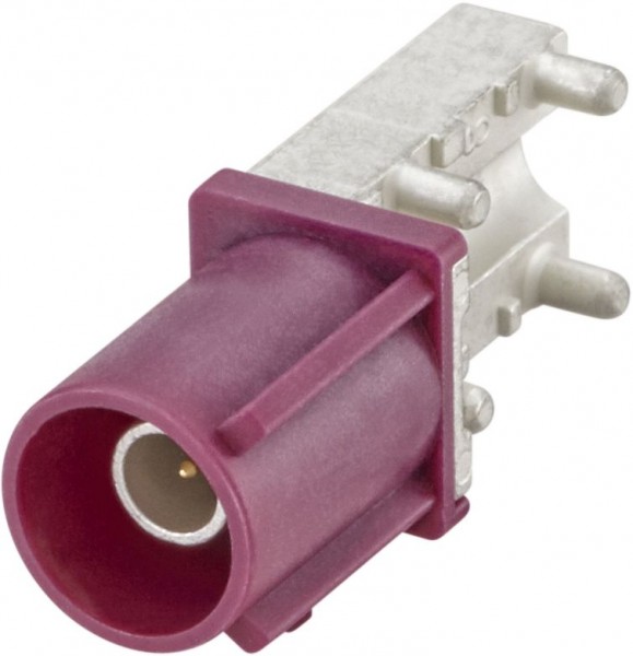 Right angle plug pcb w. housing Rosenberger 59S2RQ-40MT5-D_1