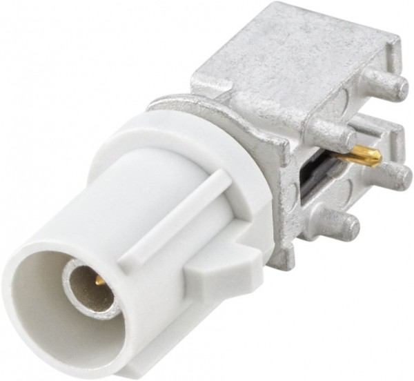 Right angle plug pcb w. housing Rosenberger 59S2UK-40MT5-B