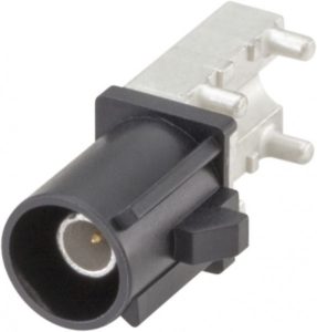 Right angle plug pcb w. housing Rosenberger 59S2UQ-40MT5-A_1