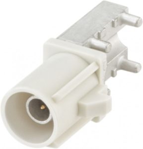 Right angle plug pcb w. housing Rosenberger 59S2UQ-40MT5-B_1