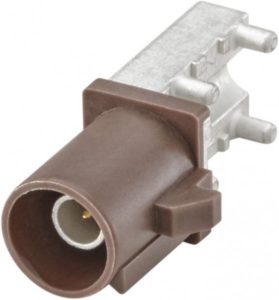 Right angle plug pcb w. housing Rosenberger 59S2UQ-40MT5-F_1