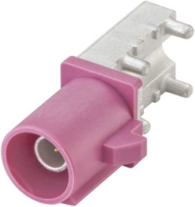 Right angle plug pcb w. housing Rosenberger 59S2UQ-40MT5-H_1