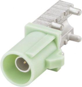 Right angle plug pcb w. housing Rosenberger 59S2UQ-40MT5-N_1