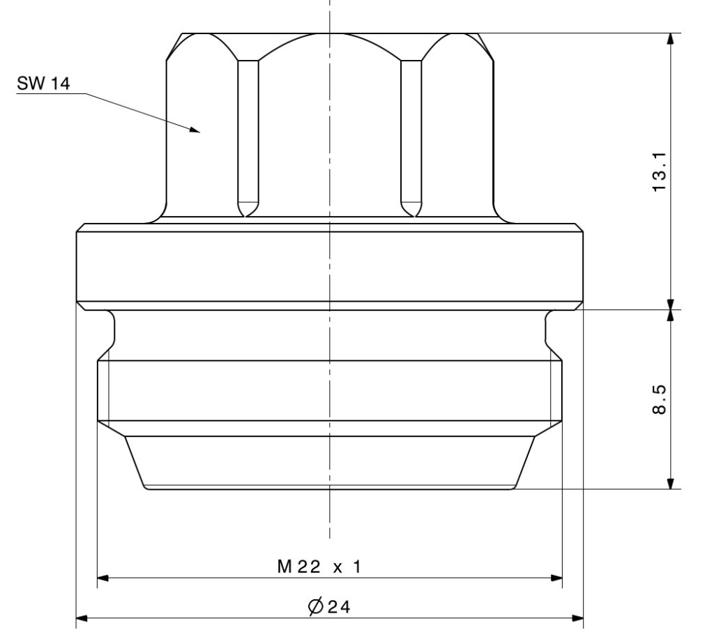 Газовая капсула H+S 9071.99.0748