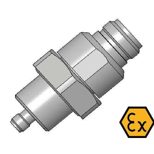 Переход коаксиальный H+S 9097.00.ED01-M18