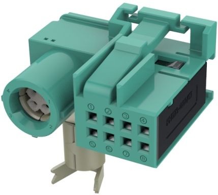 Right angle jack w. housing Rosenberger 99K20E-1D5A5-y